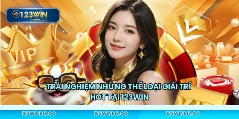 Tận hưởng vô vàn game giải trí đặc sắc tại 123WIN