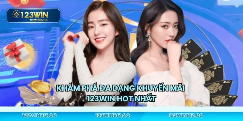 Tận hưởng vô vàn ưu đãi hot chỉ có tại 123WIN