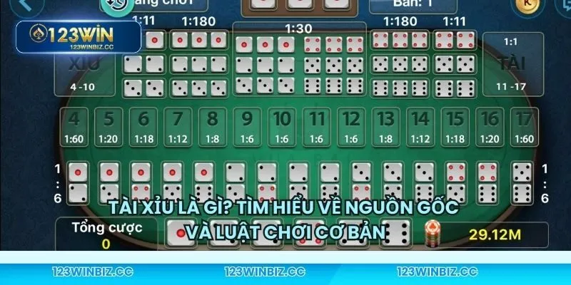 Khái quát về game hấp dẫn tài xỉu